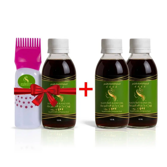 عبوتين + عبوه ومشط هدية